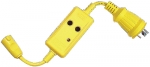 Hubbell HBL105 15/20A to 30A Adapter